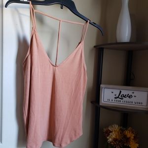 Forever 21 Nude Spaghetti Strap Top